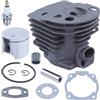 DORFEY Kit cilindro pistone Nikasil da 46 mm for motosega h-u-s-q-v-a-r-n=a 51 Ran-cher Gruppo cilindro + kit pistone + sostituzione cuscinetto ad aghi