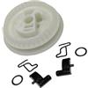 LIWaaGe Adatto for 017 018 MS170 MS180 MS230 MS210 021 023 Kit di riparazione della puleggia del nottolino di avviamento a strappo for motosega