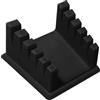 Ynnhik Supporto per saldatura - Supporto per saldatore regolabile, supporto professionale per saldatore, supporto per saldatore resistente al calore, supporto in ferro per workbench, organizzatore utensili