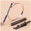 SRNPTBZIT Linea del ginocchio della copertura della molla della fascia del freno della catena adatta for motosega H 36 41 136 137 141 142 61 268 266 272 530052232 530054741