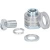 Generic Adattatore per Smerigliatrice Angolare Struttura in Lega di Alluminio Testa del Convertitore per Fresatrice Angolare per Scanalatura di Pareti e Mattoni (M14)
