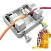 Generico Portafili Saldatura - Supporto in Alluminio Regolabile,Supporto Per Filo Con Morsetto E Da Tavolo - Per Appassionati E Tecnici Riparazione Gioielli Orologi E Assemblaggio PCB