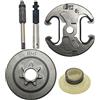 GTWSQQ Frizione for Hu = sqvarna 350 340 345 445 450 450E 351 353 Motosega Tamburo frizione Attrezzi da giardino