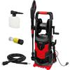 WOLFPACK Idropulitrice ad alta pressione 180 bar 2.400 Watt. Con accessori 390 litri/ora. Detergente acqua con serbatoio detergente