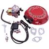 LIWaaGe Adatto for motore GX160 GX200 5,5 6,5, tosaerba, carburatore, bobina di accensione, avviamento a strappo, guarnizione, kit candela