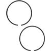 DORFEY Set di fasce elastiche for pistone compatibili con H-u-s-q-v-a-r-n-a 51, S-t-i-H-L 029, primi modelli 032 e 032AV, 45 mm x 1,5 mm.
