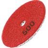 FTVOGUE Tampone per Lucidatura, Disco Abrasivo Diamantato Tondo per Marmo Cemento, Opzioni di Grana da 3 Pollici per Applicazioni Umide e Utenti Fai-da-te (500 maglie)