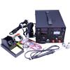 VXDEFP Stazione Saldante, Stazione Di Pistola Ad Aria Calda For Saldatore Da 700 W + Saldatore + Alimentatore CC Stazione Di Rilavorazione Elettrica 3in1(A)