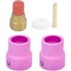 ModLuvano 12 tazze di saldatura in ceramica per WP 9/20 raffreddato ad aria strumenti di saldatura con 2 4 mm di spessore e materiale allumina adatto per esigenze di sostituzione