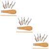 Uonlytech 3sets Spatole Da Pittura Ergonomiche Raschietti Per Oil Painting e Gouache Per e Fai Da Te Per Maggiore Comfort e Controllo