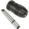 GrecoShop Mandrino autoserrante/Tornio/Trapano a colonna 1-13mm attacco B16 + adattatore MT2-B16