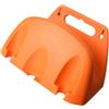 Hemobllo Supporto per Tubo Irrigazione Giardino da Parete in Plastica Arancione, Portatubo Resistente che Mantiene Tubo Sollevato e Ordinato per Irrigazione Efficiente