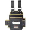 Generic Organizer per cintura, custodia a sgancio rapido, impermeabile, borsa per attrezzi da elettricista, tasche multiple, per uso interno ed esterno, per campeggio, lavorazione del legno