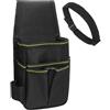 Generic Cinture per attrezzi resistenti, borsa per attrezzi in vita - borsa organizer per elettricisti,borsa per attrezzi da lavoro con cintura di utilità, borsa organizer