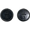 TJPoto Confezione da 2 tappi di ricambio per spazzola per fresatrice, n. 643700-5 3612, per Makita