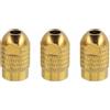 FACAIIO M7M8 Mandrino Dado Elettrico Mill Rotary Grinder Tool, 3-Pack Acciaio Collet Accessori Lucidatura e Albero Vite Tappo
