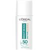 L'Oreal Paris L'Oréal Paris Bright Reveal Fluid UV Tinted Glow - Pearl - SPF 50+ per viso, 3% niacinamide e UVB + protezione UVA, protegge, previene e corregge macchie scure, macchie solari e macchie dell'età, 50