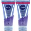 FEI FAN Styling Gel Per Capelli, EXTRA STRONG A Lunga Tenuta, Zero Residui 150ML (2 Flaconi)