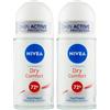 FEI FAN Deodorante Roll-On DRY COMFORT, Pelle Protetta e Asciutta Per Tutto Il Giorno. Efficace Protezione Grazie Al Dry System Che Regola La Traspirazione Per 72h. Formulazione Senza Alcool 50ml (2)