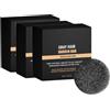 HADAVAKA Gray Hair Reversebar, Moisturizing and Nourishing Hair Blackening Soap, Scalp Cleansing and Care Soap, Anti Grey Bar for Shiny, Mane Root Activator Bar For Men And Women (3PCS)