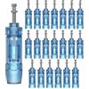 Lazzybeauty 20 Pz Ago di Ricambio per Penna Microneedling 42 Aghi per Modelli Dr.pen A9 M8S A8S, Punte di Ricambio Monouso Autentiche per Cartucce di Aghi per Microneedling Accessori (42 Pin, 20 Pcs)