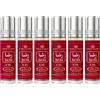 Al-Rehab Profumo Al Rehab Attar Authentique Senza Alcool Halal 6ml 100% Olio di Qualità superiore 6ml x 6PZ (Rasha)