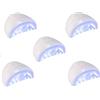 SLS SHOP 5X FORNETTO UNGHIE NAIL LAMPADA 48 W LAMPADA LED ASCIUGA SMALTO UV