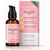 Essenciales Siero di Argan 100% Puro - Olio Naturale 100ml | Idratazione e Nutrizione Intensa | Capelli Pelle e Unghie | Anti-crespo, texture leggera