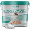 GiDeli Vaselina Bianca 0,5 kg per la cura della pelle con cosmetici naturali, trasparente, idratante, per pelle sensibile e per la cura di tatuaggi e piercing