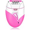 YUYTE Epilatore per il viso, epilatore elettrico del viso senza fili per la depilazione, epilatore femminile e rifinitore per bikini, testina rimovibile ricaricabile, regalo per la festa della mamma (rosa)