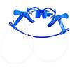bomaoer Dental Nola - Divaricatore orale secco per labbra, guance, lingua (blu)