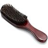 Tiiyee Pettine Per Coda Capelli Tirata, Spazzola Con Setole Cinghiale In Slick Fare La Morbida Lisci Morbide Acconciature Secchi Danneggiati Uomo Donna Massaggio Cuoio Capelluto Districare Styling