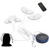 Jzoowar 1 Set per Stimolatore Muscolare Facciale Impulso di Sollevamento Facciale Elettrico V-Face Slim Eye Beauty Rimozione Delle Rughe e Nero