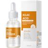 KOAHDE Tonico schiarente alla curcuma per la pelle,Siero viso con acido kojico,Siero anti-ossidante alla curcuma,Turmeric Serum Viso Anti Macchia,Siero schiarente per macchie brune,30 ml, 2 pezzi