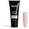 Melissa Professional Melissa Polygel Nude (04) 30ml - Gel Costruttore Professionale per Ricostruzione Unghie, Facile da Modellare, Alta Resistenza, Polimerizza in Lampada UV/LED, Finish Naturale e Brillante