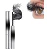 blmcoos Mascara Iron Wand, mascara impermeabile e regolabile, piegaciglia 3D, volume naturale, lunga tenuta, anti-sbavatura, anti-pasta, senza pacchetti, tubo metallico nero, fibre aggiunte (1)