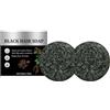Generisch Black Hair Darkening Shampoo Bars-Gray Reverse for Men Root Coverage, and Mane Darkening, Grey Coverage Nutrients, Natural Ingredients 50g (2)