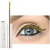 HADAVAKA 2pcs Waterproof Mascara Eyelash Primer, Colorful Fiber Extra Long Voluminous Lash Mascara, Charming Long Lasting, Volume, Lengthen, Curl & Smudge Free (09# Yellow)