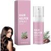 JIAOY Hair Helper Spray - Siero per la crescita dei capelli, riparazione naturale dei capelli diradanti, trattamento dei capelli per capelli più spessi, olio per capelli secchi e danneggiati, spray per la