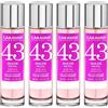 Caravan 4 x Caravan profumo da donna n. 43-150 ml.