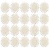 Gogogmee 20 Pezzi Espositore Unghie a Forma Ellittica Bianco Punte in Plastica Ruota Campione Smalti per Manicure Professionale per Saloni Corsi e Feste Artistiche