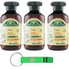 Beni Culinari 3x Antica Erboristeria Shampoo Addolcente alla Camomilla per Capelli Delicati Formula Vegana Senza Siliconi e Coloranti Flaconi da 250ml + Portachiavi Beni Culinari in Omaggio
