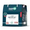 HairMD Kit clinico per la riparazione dei capelli (3 mesi di applicazione) (3 shampoo da 250 ml + 3 sieri 60 ml + 3 coltivitaminici per capelli)