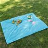 FANSU Impermeabile Coperta Picnic, Tinta Unita Anti Sabbia Telo Mare Grande Portatile Telo Picnic Telo Mare per Spiaggia, l'Escursionismo, Viaggi, Campeggio (Blu Chiaro,140x200cm)