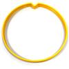 EMPOTEC Proteggi Salva Piastra BUMPER Empotec per Metal Detector XP Deus Deus II ORX X35 HF 9 Copri Bobina Protegge Contro Urti Accidentali (Giallo)