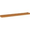 vidaXL Fioriera Rialzata da Giardino 770x100x36 cm in Acciaio Corten