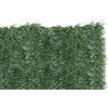 VERDELOOK Siepe Artificiale 'Evergreen' In Pvc.Facile E Veloce Da Installare.Non Infiammabile.E' Ottima Per Nascondere Aree Riservate E Per Creare Un Ambiente Intimo.Lavabile.Colore Verde.