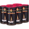 Burner Accendifuoco 6 x 100 Pezzi Bio Oil per Barbecue, Camino, Stufa e Caminetti - 600 bustine