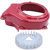 HAISHINE Rosso Recoil Shroud Cover Housing Ventola di Raffreddamento per Honda GX390 GX340 GX 390 340 188F 11-13HP Motore a Gas Motore Generatore Pompa Acqua
