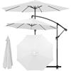 HEATPOWEOK Telo per ombrellone da giardino, Telo Di Ricambio Per Ombrelloni A 6 Stecche /8 Stecche,Telo di Ricambio per Ombrellone 2m,2.3m,2.5m,2.7cm,3m,3.5m, impermeabile (S,8ribs:3m/10ft)